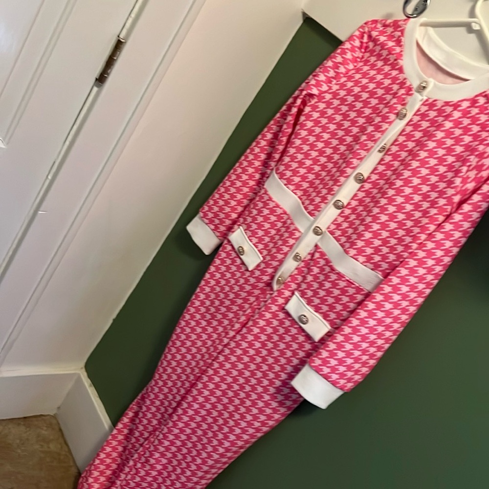 This is a body fitted jumpsuit